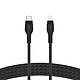 Avis Belkin Boost Charge Pro Flex Câble USB-C vers Lightning (noir) - 2 m