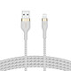 Avis Belkin Boost Charge Pro Flex Câble USB-A vers Lightning (blanc) - 2 m
