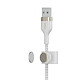 Acheter Belkin Boost Charge Pro Flex Câble USB-A vers Lightning (blanc) - 2 m