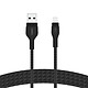 Avis Belkin Boost Charge Pro Flex Câble USB-A vers Lightning (noir) - 3 m