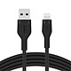 Review Belkin Boost Charge Flex Silicone USB-A to Lightning Cable (black) - 1 m