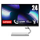 Lenovo 23.8" LED - Q24i-20 1920 x 1080 pixels - 4 ms - 16/9 - IPS - 75 Hz - FreeSync - HDMI/DisplayPort - Hauteur réglable - Haut-parleurs - Noir