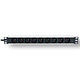 MCL Rack-mounted power strip with 9 sockets + 16A earth 9 socket 19" rack-mounted power strip