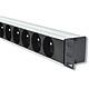 Review MCL Rack-mounted power strip with 9 sockets + 16A earth