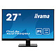 iiyama 27" LED - ProLite XU2792QSU-B1 2560 x 1440 pixel - 5 ms (da grigio a grigio) - 16/9 - IPS - 70 Hz - DisplayPort/DVI/HDMI - Hub USB 3.0 - Altoparlanti - Nero