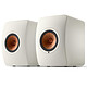 KEF LS50 Wireless II Mineral White Active Wireless Speakers 2 x 380W - MAT Technology - Wi-Fi/Bluetooth/Ethernet - Chromecast/AirPlay 2 - HDMI eARC