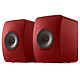 KEF LS50 Wireless II Red Active Wireless Speakers 2 x 380W - MAT Technology - Wi-Fi/Bluetooth/Ethernet - Chromecast/AirPlay 2 - HDMI eARC