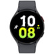Samsung Galaxy Watch5 BT (44 mm / Graphite) Montre connectée 44 mm - aluminium - étanche IP68 - GPS/Compass - RAM 1.5 Go - écran tactile Super AMOLED 1.36" - 16 Go - NFC/Wi-Fi/Bluetooth 5.2 - 410 mAh - Android Wear 3.5 - bracelet sport en silicone