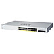 Cisco CBS220-24FP-4X Switch web manageable niveau 2 24 ports PoE+ 10/100/1000 Mbps + 4 logements SFP+ 10 Gbps