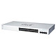 Cisco CBS220-24T-4X Switch web manageable niveau 2 24 ports 10/100/1000 Mbps + 4 logements SFP+ 10 Gbps