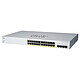 Cisco CCBS220-24P-4X-EU Switch web gestibile a 24 porte 10/100/1000 Mbps Layer 2 + 4 slot SFP 10 Gbps