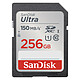 SanDisk Ultra SDXC UHS-I U1 256 Go 150 Mo/s Carte mémoire SDXC UHS-I U1 Classe 10 256 Go 150 Mo/s