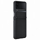 Avis Samsung Coque Cuir Design Noir Galaxy Z Flip 4