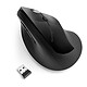 Kensignton Pro Fit Wireless Mouse Ergo Negro Ratón inalámbrico ergonómico - para diestros - sensor láser de 1600 dpi - 5 botones