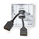 Review Nedis Dual port HDMI wall mount box (flush mount)