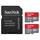 SanDisk Ultra microSDHC 32 GB (x2) + SD Adapter (SDSQUA4-032G-GN6MT) Pack of 2 microSDHC UHS-I Class 10 32GB 120MB/s Memory Cards with SD Adapter