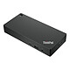Lenovo ThinkPad Universal USB-C Station d'accueil pour ordinateur portable (2x DisplayPort / 1x HDMI / 3x USB 3.0 / 2x USB 2.0 / 1x USB-C / Ethernet / Audio)