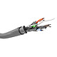 Cable de red Goobay Cat 6 S/FTP 305 m (Gris) Cable Ethernet apantallado categoría 6 S/FTP 305 m (Gris)