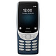 Nokia 8210 4G Bleu Téléphone 4G Dual SIM - Unisoc T107 1.0 GHz - RAM 48 Mo - Ecran 2.8" 240 x 320 - 128 Mo - Bluetooth 5.0 - 1450 mAh