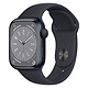 Apple Watch Series 8 GPS Aluminum Minuit Sport Band 41 mm Montre connectée - Aluminium - Étanche - GPS - Cardiofréquencemètre - Écran OLED Retina Always On - Wi-Fi 4 / Bluetooth 5.0 - watchOS 9 - Bracelet sport 41 mm