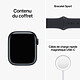 Apple Watch Series 8 GPS Aluminum Minuit Sport Band 41 mm pas cher