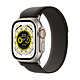 Apple Watch Ultra GPS + Cellular Titanium Black Gray Trail Loop 49 mm - S/M Montre connectée 4G - Titane - Étanche - GPS - Cardiofréquencemètre - Écran OLED Retina Always On - Wi-Fi 4 / Bluetooth 5.3 - watchOS 9