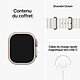 Apple Watch Ultra GPS + Cellular Titanium White Ocean Band 49 mm pas cher