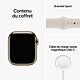 Apple Watch Series 8 GPS + Cellular Acier Inoxydable Lumière stellaire Sport Band 41 mm pas cher