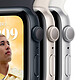 Avis Apple Watch SE GPS (2022) Silver Aluminium Bracelet Sport White 44 mm