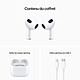 Apple AirPods 3 - Boîtier charge Lightning pas cher