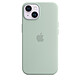 Apple Silicone Case with MagSafe Bleu Cactus Apple iPhone 14 Coque en silicone avec MagSafe pour Apple iPhone 14
