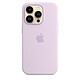 Apple Silicone Case with MagSafe Lilac Apple iPhone 14 Pro Silicone Case with MagSafe for Apple iPhone 14 Pro