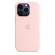 Apple Silicone Case with MagSafe Rose Craie Apple iPhone 14 Pro Coque en silicone avec MagSafe pour Apple iPhone 14 Pro