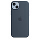 Apple Silicone Case with MagSafe Bleu Orage Apple iPhone 14 Plus Coque en silicone avec MagSafe pour Apple iPhone 14 Plus