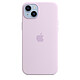 Apple Silicone Case with MagSafe Lilac Apple iPhone 14 Plus Silicone Case with MagSafe for Apple iPhone 14 Plus