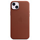 Apple Leather Case with MagSafe Terre de Sienne Apple iPhone 14 Plus Coque en cuir avec MagSafe pour Apple iPhone 14 Plus