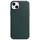 Apple Leather Case with MagSafe Vert forêt Apple iPhone 14 Plus Coque en cuir avec MagSafe pour Apple iPhone 14 Plus