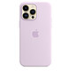 Apple Silicone Case with MagSafe Lilas Apple iPhone 14 Pro Max Coque en silicone avec MagSafe pour Apple iPhone 14 Pro Max