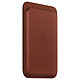 Apple Leather Wallet with MagSafe Terre de Sienne pour Apple iPhone Porte-cartes en cuir avec MagSafe pour iPhone