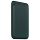 Apple Leather Wallet with MagSafe Vert forêt pour Apple iPhone Porte-cartes en cuir avec MagSafe pour iPhone