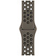 Apple Bracelet Sport Nike Gris olive/Noir 41 mm - Regular Bracelet sport Nike pour Apple Watch 38/40/41 mm