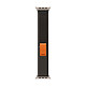 Apple Boucle Trail noir/gris 49 mm - S/M - Bracelet pour Apple Watch Ultra et Apple Watch 44/45/49 mm