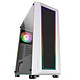 Mars Gaming MC-ART White Mid tower case with customisable side window and tempered glass front and ARGB LED lighting
