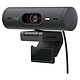 Logitech BRIO 500 Graphite Full HD webcam - 90° field of view - dual noise-cancelling microphones - privacy shutter