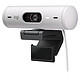 Logitech BRIO 500 White Full HD webcam - 90° field of view - dual noise-cancelling microphones - privacy shutter