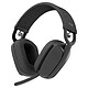 Logitech Zone Vibe 100 Graphite Wireless headset - Bluetooth 5.2 - closed-back circumaural - dual noise-cancelling microphones - Microsoft Teams certified