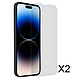 Akashi Premium Tempered Glass iPhone 14 Pro Set of 2 tempered glass screen protectors for Apple iPhone 14 Pro