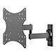 Goobay Full Motion Wall Mount S (2-axis) for 23" to 42" TVs 23-42" (58-107 cm) swivel and tilt wall mount