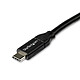 Avis StarTech.com Câble USB-C vers USB-C avec Power Delivery 5A de 2 m - USB 2.0 - Noir