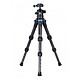 Sirui SXSST10X Compact carbon tripod, 3 sections, maximum load 15 kg, ball joint